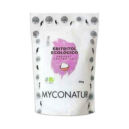 MYCONATUR Eritritol Ecológico 500g Alternativa al Azúcar 0 Calorías Apto Veganos Sin Gluten