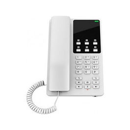 Grandstream GHP620W Teléfono IP Blanco con Wi-Fi, 2 líneas, Pantalla LCD, Gigabit Ethernet