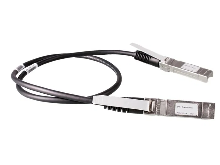 HPE Aruba Networking JD095C Cable de fibra óptica e InfiniBand 0,65 m SFP Negro HPE Aruba Networking JD095C Cable de fibra óptica e InfiniBand 0,65 m SFP Negro
