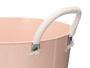 Ibergarden Macetero Asas Blancas Surtidos Colores Metal Cuerda Beige Blanco Rosa Verde 27 x 24 x 23.5 cm Diámetro 23 cm (Set de 12)