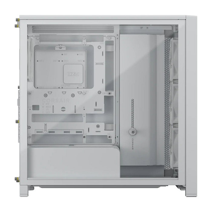 Corsair FRAME 4000D WOOD RS Mid-Tower Blanco/Roble