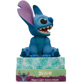 KIDS LICENSING Lámpara 3D Despertador Stitch Disney