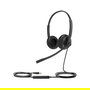 Yealink UH34 SE Lite Dual Teams Auriculares Alámbricos con Micrófono Boom - Cancelación de Ruido Pasiva, HD, USB-C, Diadema Circumaural para Oficina (Negro)