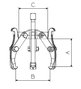 Extractor Forza 3 Patas Reversibles 85X150