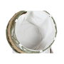 DKD Home Decor Cesta de Fibra de Poliéster, Pack de 2, Verde y Blanco