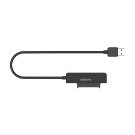 Aisens Adaptador SATA a USB-A para Discos Duros 2.5, Negro