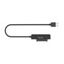 Aisens Adaptador SATA a USB-A USB 3.0/USB 3.1 Gen1 para Discos Duros 2.5 Pulgadas, Negro