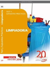 Limpiador/a Test y Supuestos Practicos, VV.AA. - CEP EDITORIAL