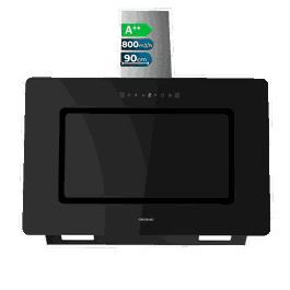 Cecotec Bolero Flux DT 908002 Glass Black A++