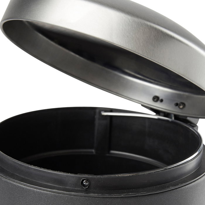 Day Cubo Basura Acero Inoxidable 5 L con Pedal y Tapa Antihuellas Cierre Suave Day Cubo Basura Acero Inoxidable 5 L con Pedal y Tapa Antihuellas Cierre Suave