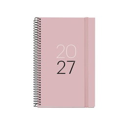 MIQUELRIUS Agenda Anual 2027 Basic Calm Espiral Tapa Extra Arena