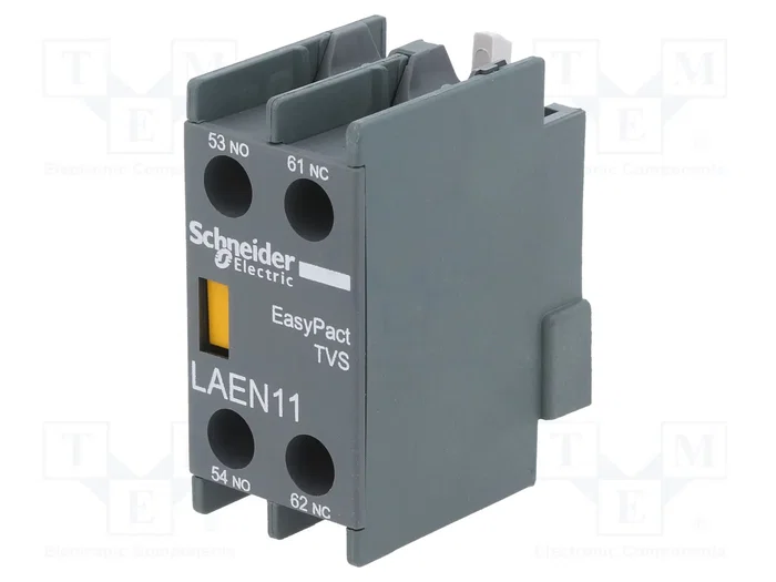 SCHNEIDER ELECTRIC LAEN11 Contactores Auxiliares con Agarres de Tornillo SCHNEIDER ELECTRIC LAEN11 Contactores Auxiliares con Agarres de Tornillo