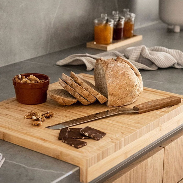 Andrea House Tabla de corte de bambú 45 x 35 x 5 cm Andrea House Tabla de corte de bambú 45 x 35 x 5 cm