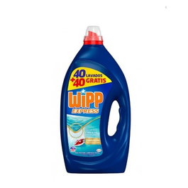 Wipp Detergente Express limpieza profunda gel líquido 35 + 35 lavados