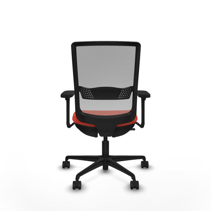 PIQUERAS Y CRESPO Silla de oficina Haches Naranja oscuro y Gris PIQUERAS Y CRESPO Silla de oficina Haches Naranja oscuro y Gris