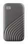 Western Digital My Passport SSD - Disco Duro Externo 500 GB, USB 3.2 / USB-C, hasta 1050MB/s, Gris, con Cifrado Hardware