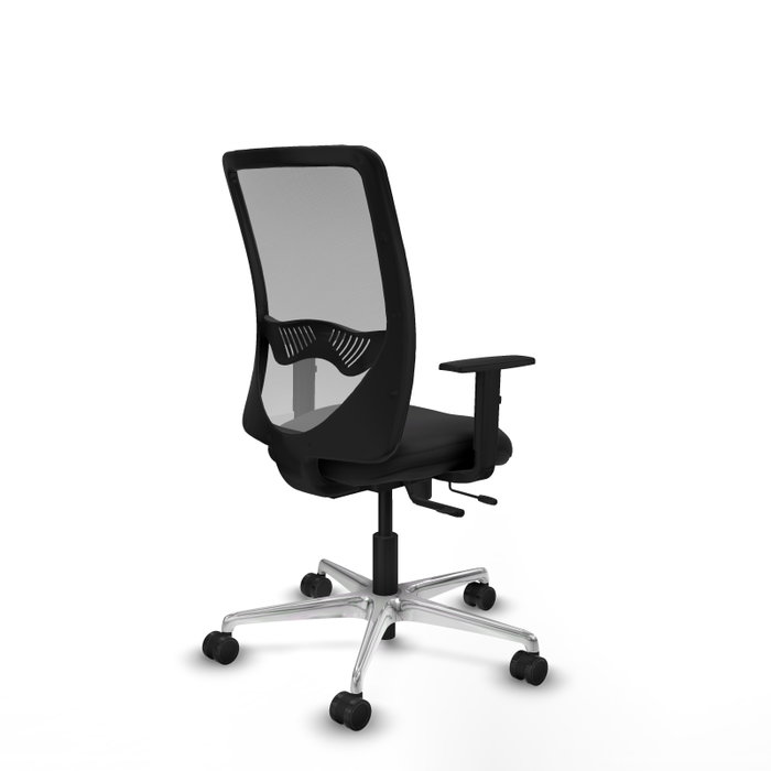 PIQUERAS Y CRESPO Silla de oficina Zulema con mecanismo Sincro/Traslack, Negro/Gris PIQUERAS Y CRESPO Silla de oficina Zulema con mecanismo Sincro/Traslack, Negro/Gris