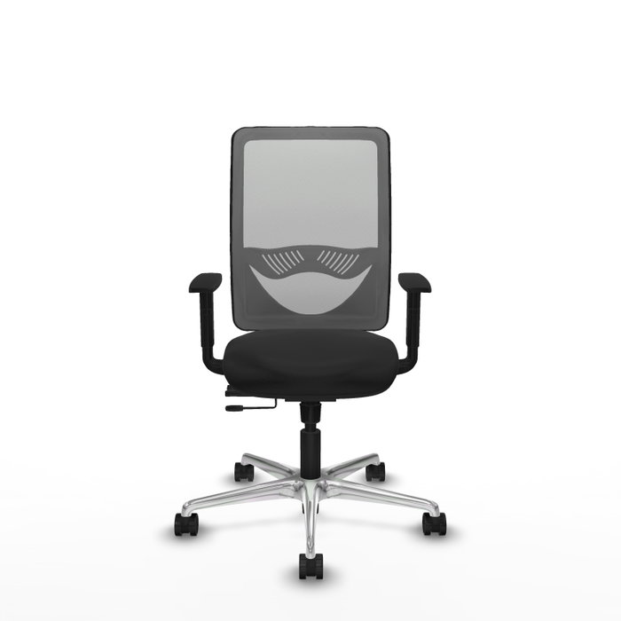 PIQUERAS Y CRESPO Silla de oficina Zulema con mecanismo Sincro/Traslack, Negro/Gris PIQUERAS Y CRESPO Silla de oficina Zulema con mecanismo Sincro/Traslack, Negro/Gris
