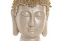 DKD Home Decor Figura de Buda Beige y Dorado
