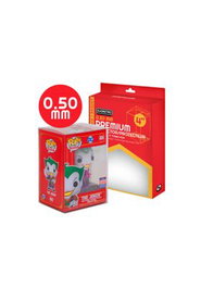 EVORETRO Set 10 Protectores Funko POP de Plástico PET 0.50mm - 16x12x9cm - Libres de Ácido