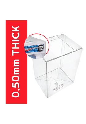 EVORETRO Set 10 Protectores Funko POP de Plástico PET 0.50mm - 16x12x9cm - Libres de Ácido
