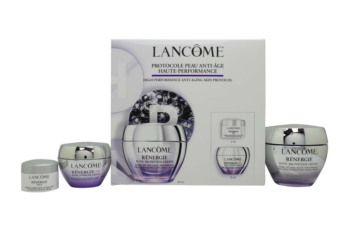 Lancôme Rénergie H.P.N. 300 Peptide Gift Set con Crema 50ml, UVMUNE SPF50 15ml y Crema de Ojos 5ml Lancôme Rénergie H.P.N. 300 Peptide Gift Set con Crema 50ml, UVMUNE SPF50 15ml y Crema de Ojos 5ml