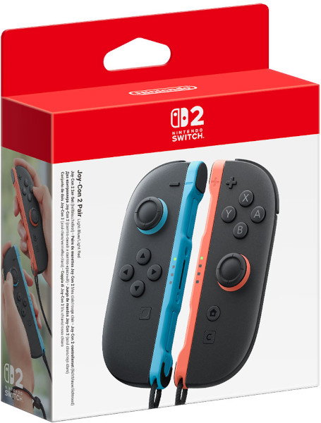 Nintendo Joy-Con 2 - Azul Claro y Rojo Claro Nintendo Joy-Con 2 - Azul Claro y Rojo Claro