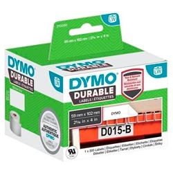 Dymo Etiqueta Durable Blanca 59mm x 102mm (Rollo de 300 uds.)