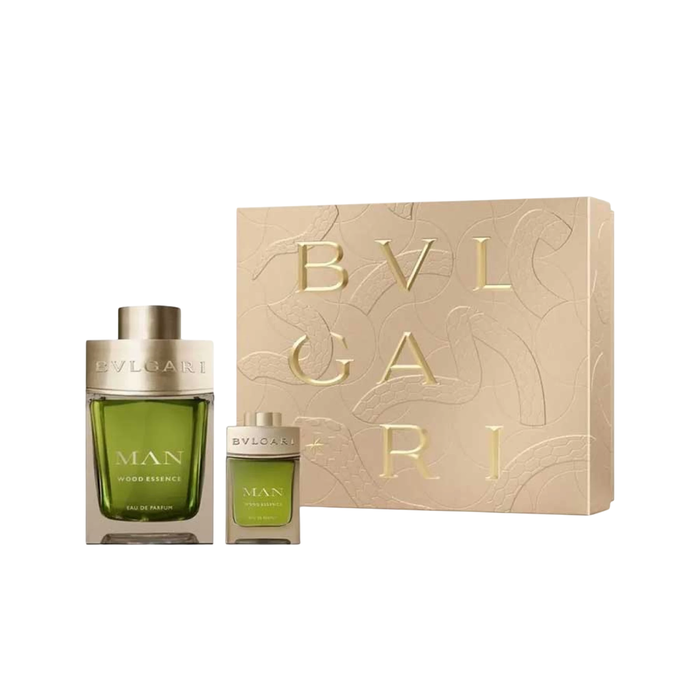 Xmas 2025 Set Bvlgari: Wood Essence, Eau De Parfum, For Men, 100 ml + Wood Essence, Eau De Parfum, For Men, 15 ml *Miniature Xmas 2025 Set Bvlgari: Wood Essence, Eau De Parfum, For Men, 100 ml + Wood Essence, Eau De Parfum, For Men, 15 ml *Miniature