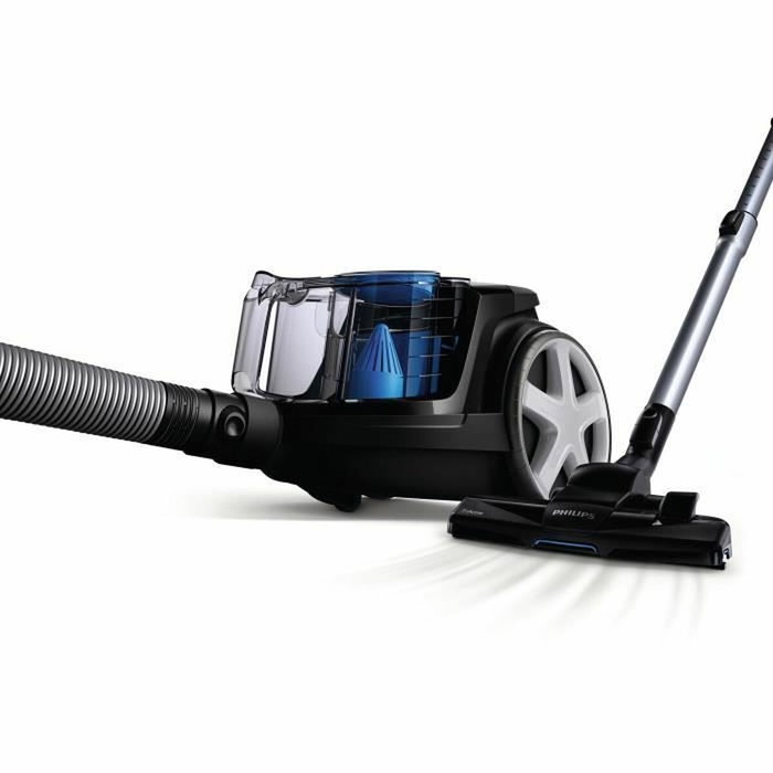 Philips Aspirador de bidón sin bolsa FC9331/09 - 900 W - 1.5 L - Negro y azul intenso Philips Aspirador de bidón sin bolsa FC9331/09 - 900 W - 1.5 L - Negro y azul intenso