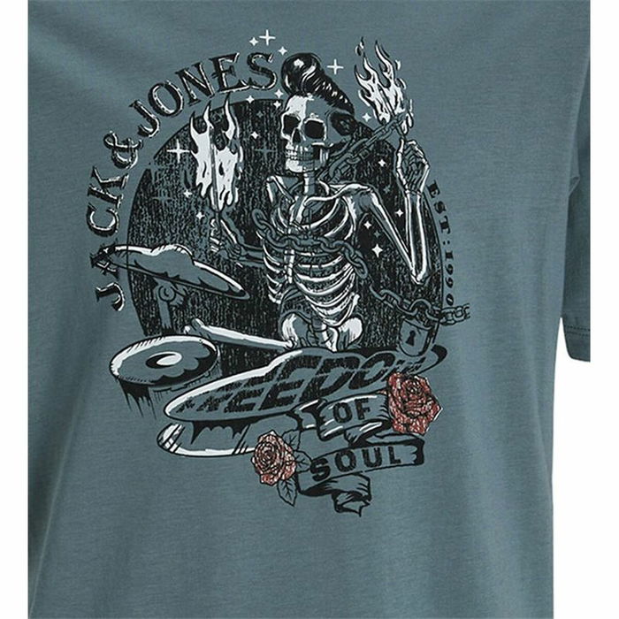 Camiseta de Manga Corta Infantil Jack & Jones skull Rock Crew