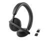 Dell Auriculares Inalámbrico WL3024 Negro Bluetooth para Comunicaciones Profesionales y Videollamadas