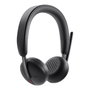 Dell Auriculares Inalámbrico WL3024 Negro Bluetooth para Comunicaciones Profesionales y Videollamadas