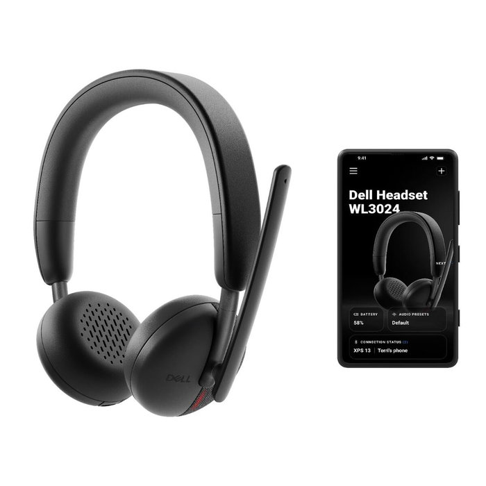 DELL Auriculares inalámbricos Pro - WL3024 Negro