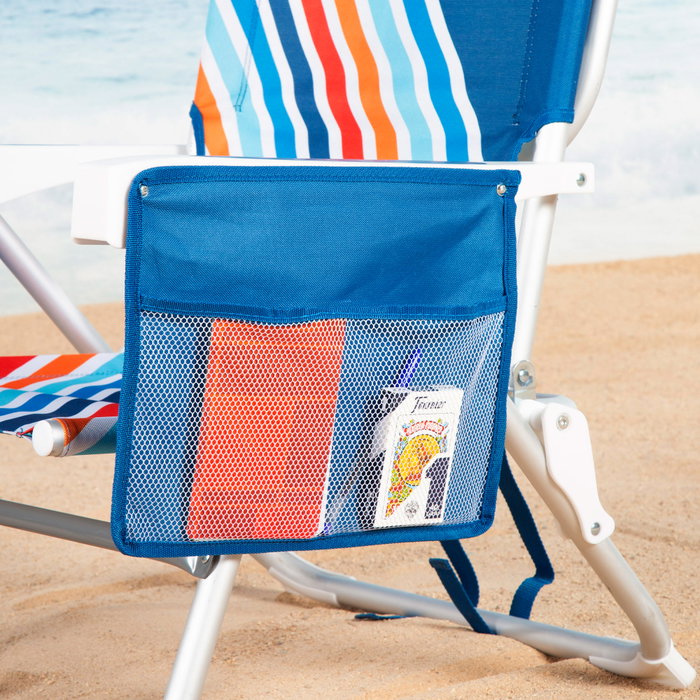 Aktive Silla de Playa Plegable con Mochila y Cojín