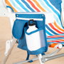 Aktive Silla de Playa Plegable con Mochila y Cojín