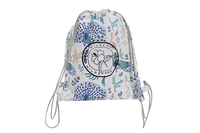 DKD Home Decor Mochila Velvet Poliéster Wild&free Tropical DKD Home Decor Mochila Velvet Poliéster Wild&free Tropical