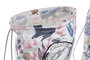 DKD Home Decor Mochila Velvet Poliéster Wild&free Tropical