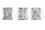 DKD Home Decor Mochila Velvet Poliéster Wild&free Tropical
