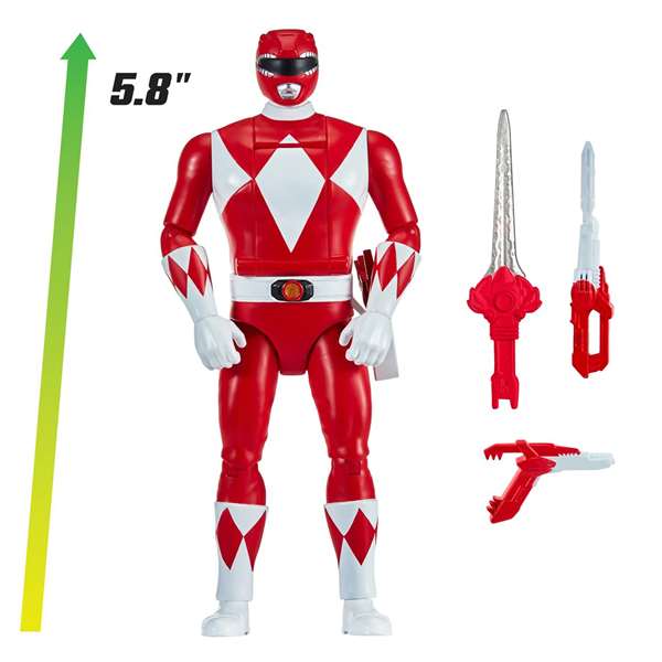 Bizak Figuras Power Rangers Auto Morphin 15 cm Modelos Surtidos Bizak Figuras Power Rangers Auto Morphin 15 cm Modelos Surtidos