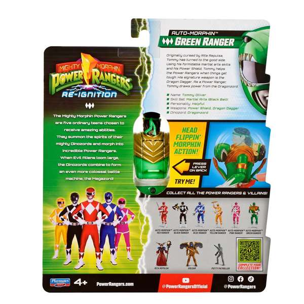 Bizak Figuras Power Rangers Auto Morphin 15 cm Modelos Surtidos Bizak Figuras Power Rangers Auto Morphin 15 cm Modelos Surtidos