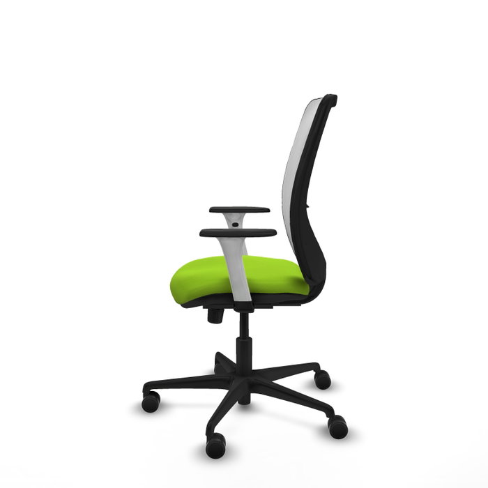 PIQUERAS Y CRESPO Silla de oficina Zulema con mecanismo Sincro, color Pistacho y Blanco PIQUERAS Y CRESPO Silla de oficina Zulema con mecanismo Sincro, color Pistacho y Blanco
