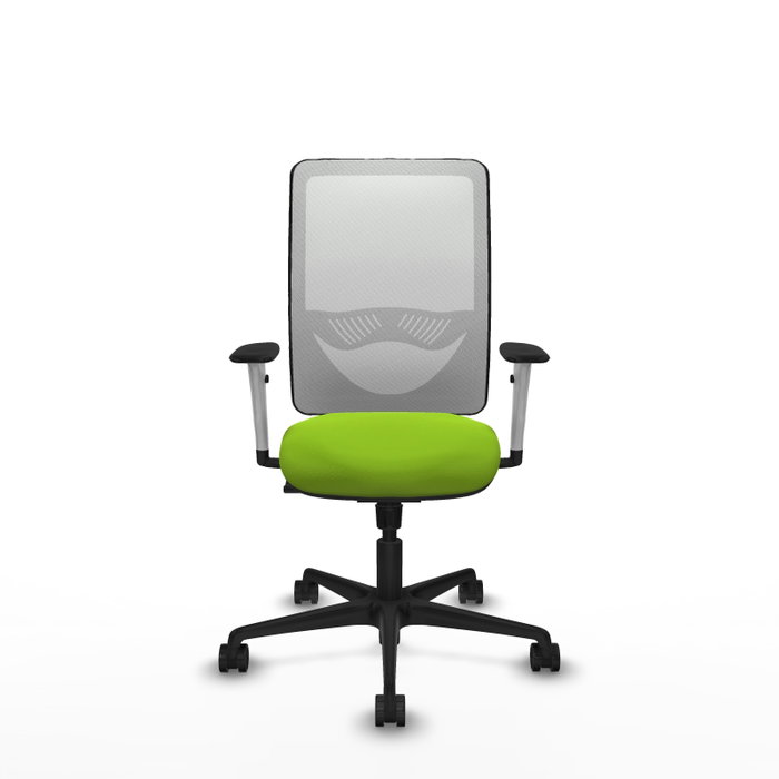 PIQUERAS Y CRESPO Silla de oficina Zulema con mecanismo Sincro, color Pistacho y Blanco PIQUERAS Y CRESPO Silla de oficina Zulema con mecanismo Sincro, color Pistacho y Blanco