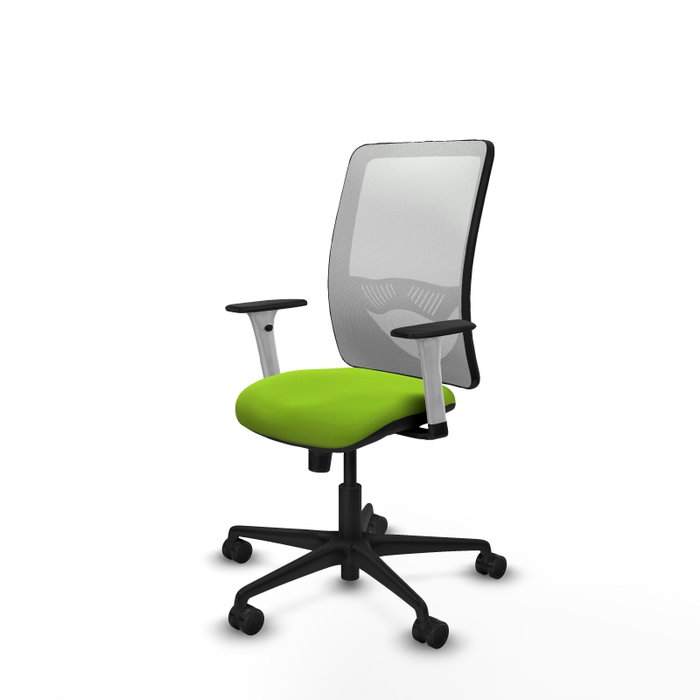 PIQUERAS Y CRESPO Silla de oficina Zulema con mecanismo Sincro, color Pistacho y Blanco PIQUERAS Y CRESPO Silla de oficina Zulema con mecanismo Sincro, color Pistacho y Blanco