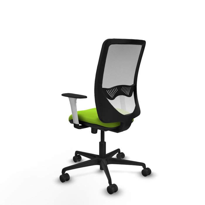 PIQUERAS Y CRESPO Silla de oficina Zulema con mecanismo Sincro, color Pistacho y Blanco PIQUERAS Y CRESPO Silla de oficina Zulema con mecanismo Sincro, color Pistacho y Blanco