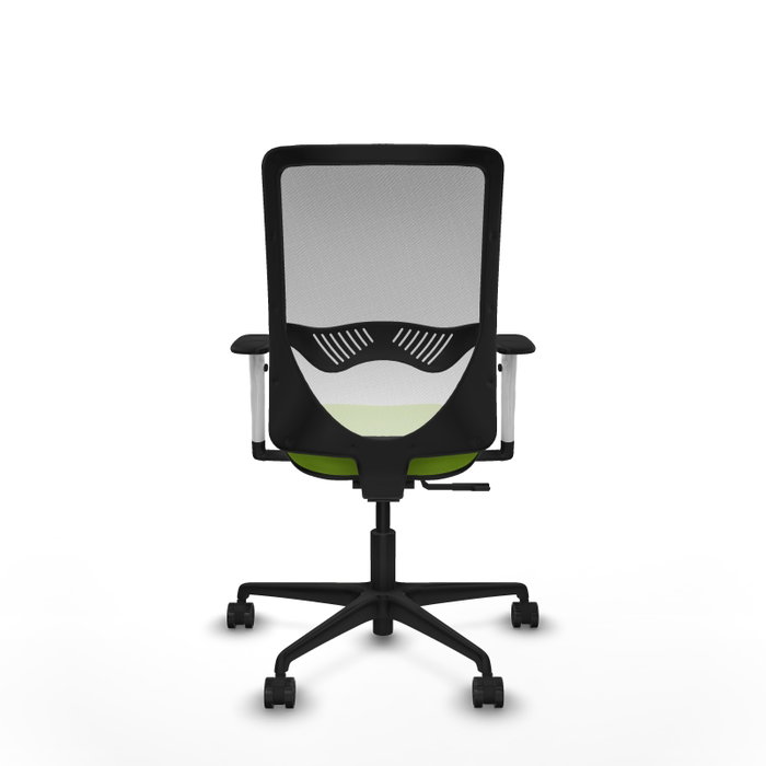 PIQUERAS Y CRESPO Silla de oficina Zulema con mecanismo Sincro, color Pistacho y Blanco PIQUERAS Y CRESPO Silla de oficina Zulema con mecanismo Sincro, color Pistacho y Blanco
