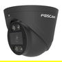 Foscam Kit de Cámaras de Vigilancia FN9108E-T4-2T Negro con NVR, 4 Cámaras Inalámbricas Exterior, 5MP, Visión Nocturna 20m, Micrófono Integrado, PoE