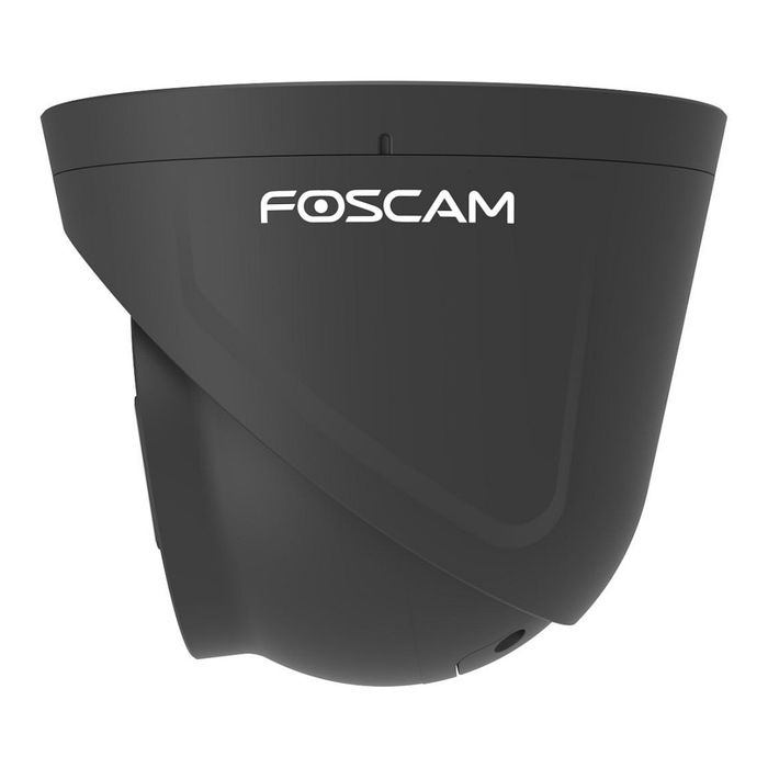 Foscam Kit de Cámaras de Vigilancia FN9108E-T4-2T Negro con NVR, 4 Cámaras Inalámbricas Exterior, 5MP, Visión Nocturna 20m, Micrófono Integrado, PoE