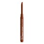 NYX Professional Makeup Epic Inky Stix delineador de ojos cremoso a prueba de agua, color Kinetic Kopper, acabado mate y 24h duración - 1 unidad
