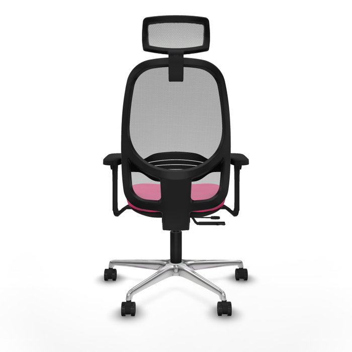 PIQUERAS Y CRESPO Silla de oficina Cilanco con mecanismo Sincro/Traslack, Rosa y Gris PIQUERAS Y CRESPO Silla de oficina Cilanco con mecanismo Sincro/Traslack, Rosa y Gris